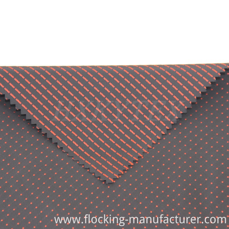 Polyester Memory Fabric with DOT Dobby for Men's Jacket
